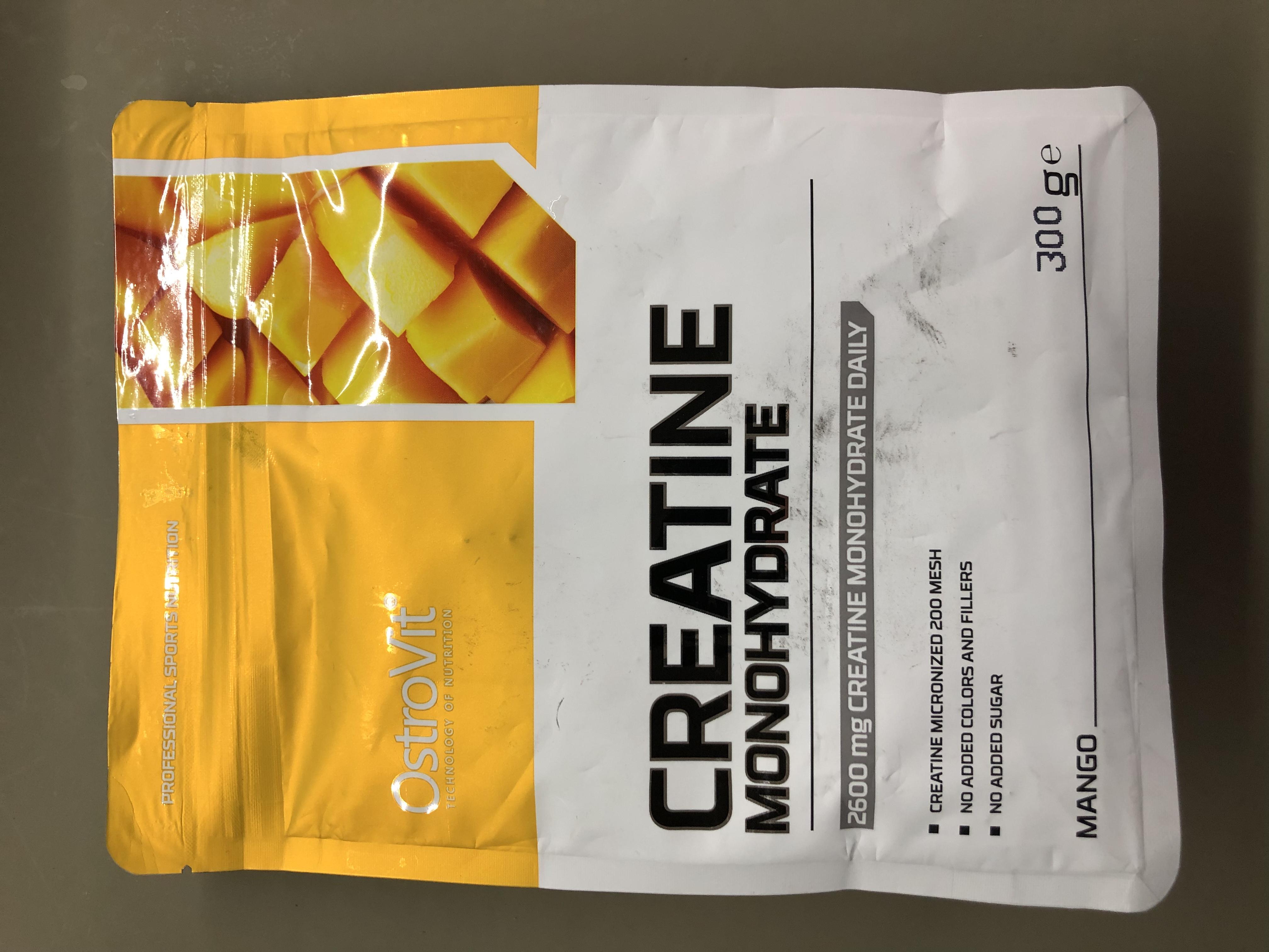 Креатин моногидрат Ostrovit лимон 500 г в реальных условиях использования от пользователя Сергій.