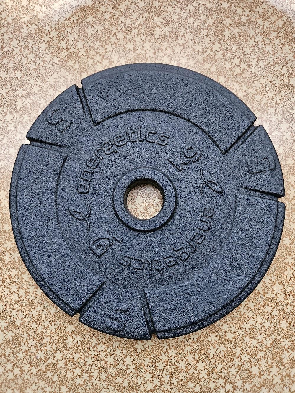 Набір Energetics Cast Iron Disc Pair 30 mm диски для грифа 2 шт. 2,5 кг 108792 у реальних умовах використання від користувача Віталій.