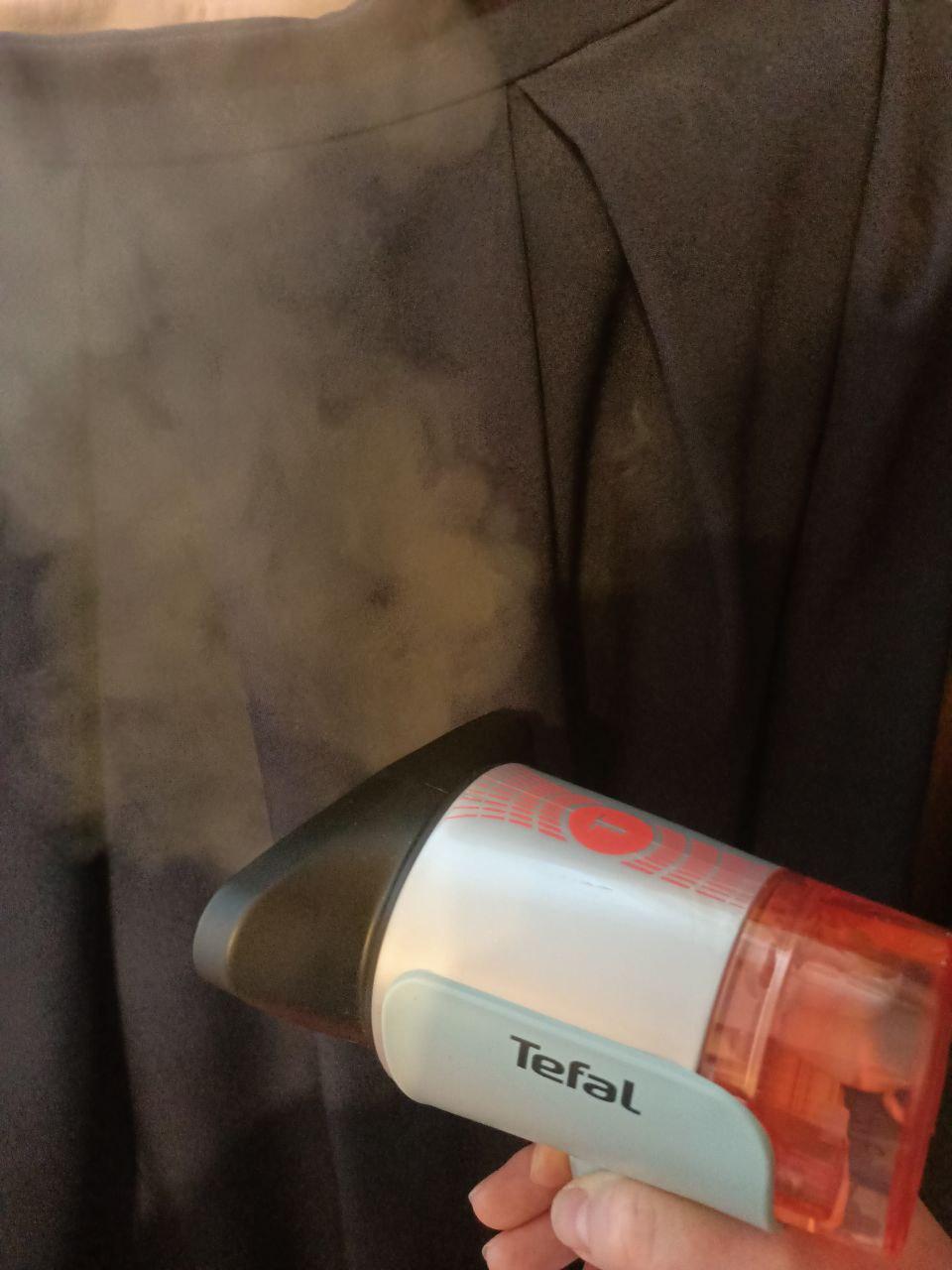 Фото: Отпариватель ручной Tefal AeroSteam DT9810F0, отправлено пользователем Дарія Суворик Отпариватель ручной Tefal AeroSteam DT9810F0 в реальных условиях использования от пользователя Дарія Суворик.