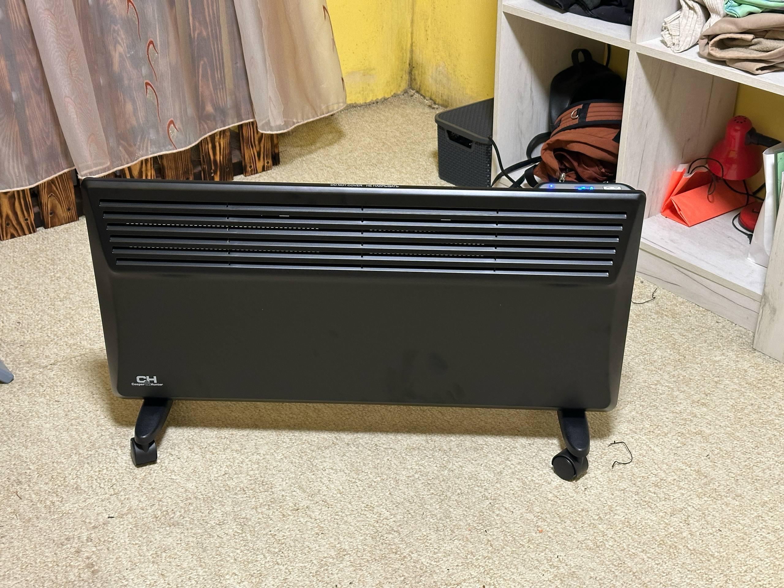 Конвектор електричний Cooper&Hunter CH-1500 ED у реальних умовах використання від покупця Денис.