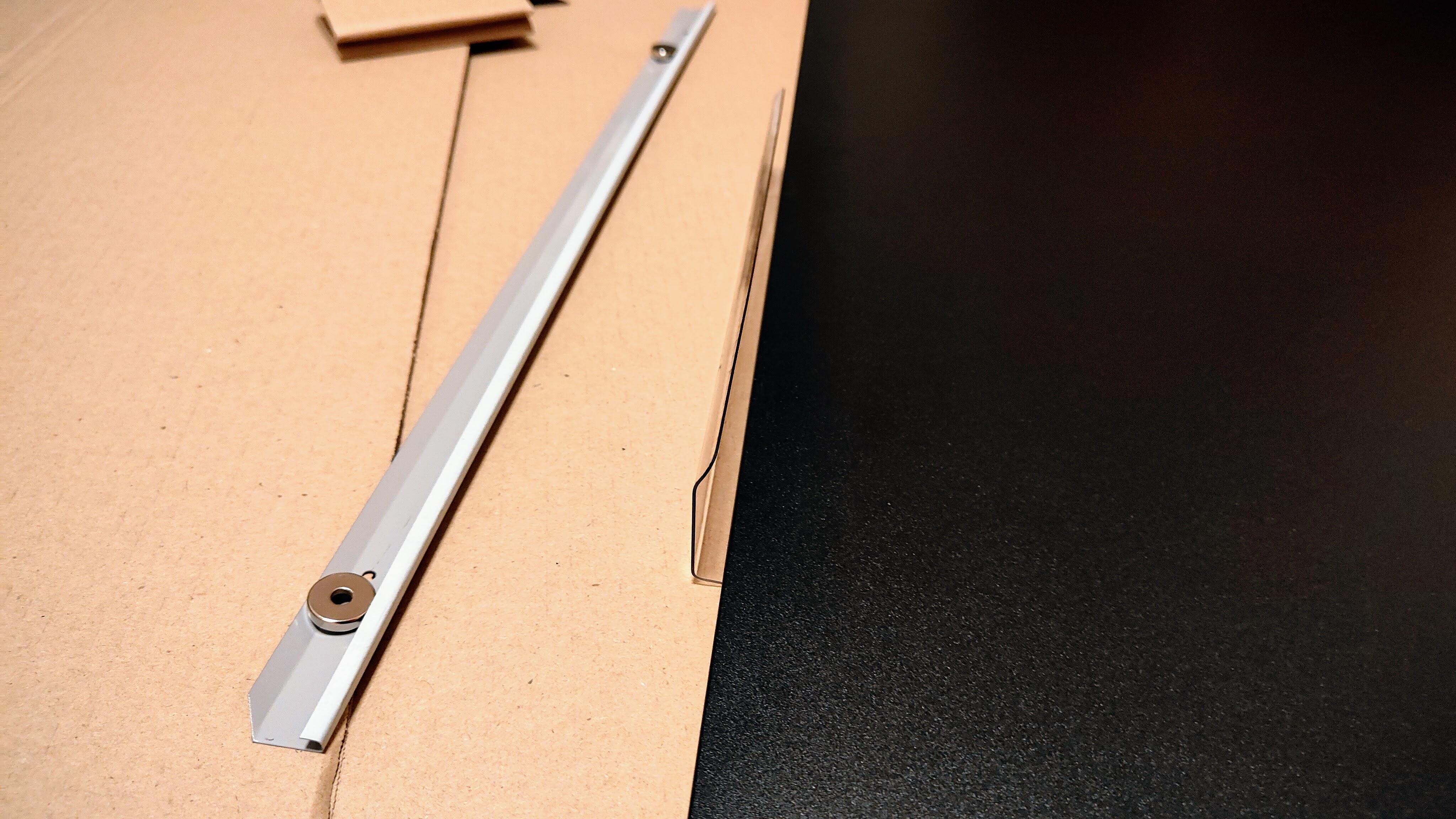 Доска магнитно-меловая Тетрис безрамная 75х100 см Черный (FLBL75100) в реальных условиях использования от покупателя Тарас.