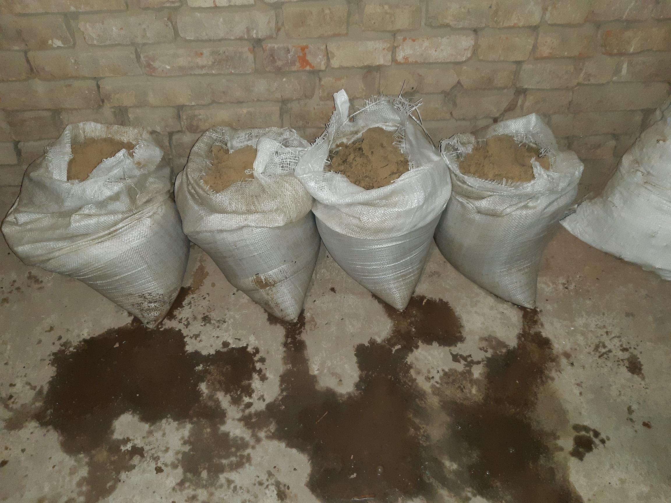 Пісок Будівельний, 40 кг у реальних умовах використання від покупця Сергей.