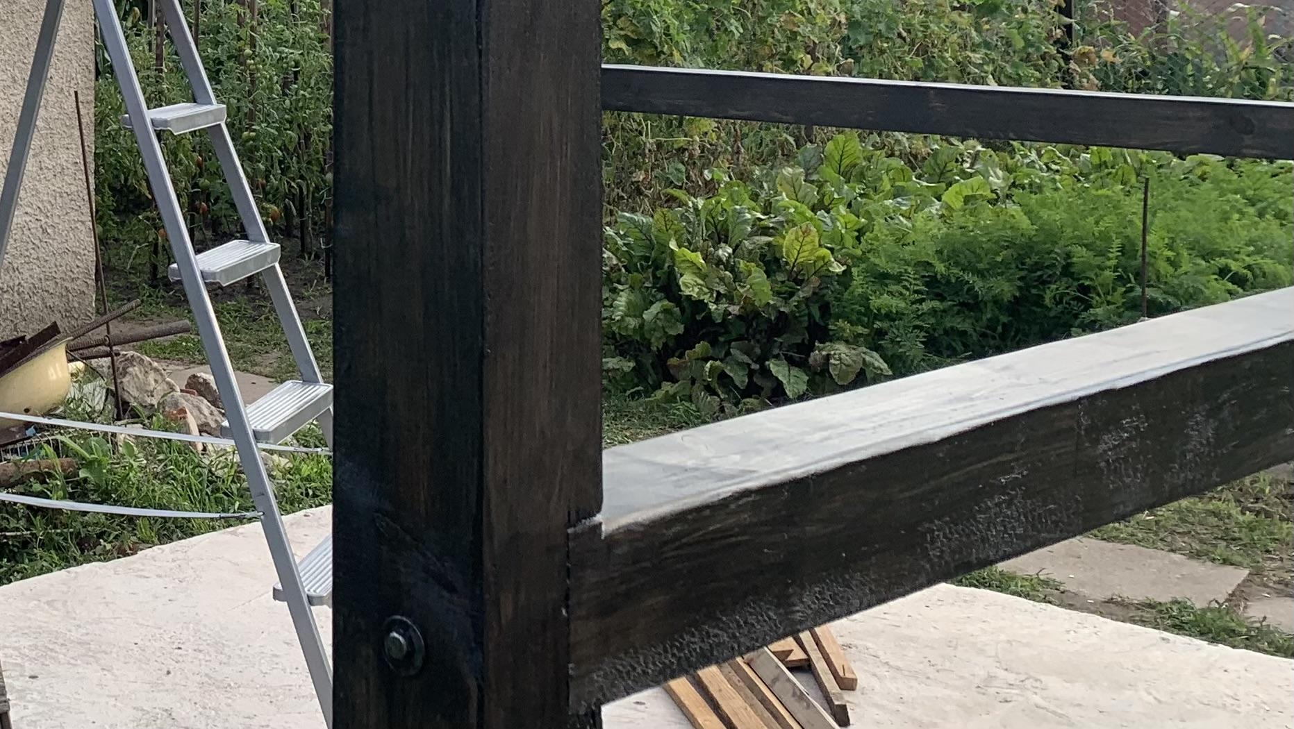 Лазурь Bionic House лессирующая универсальная Aqua Color UV protect орех шелковистый мат 0,8 л в реальных условиях использования от покупателя Олександр.