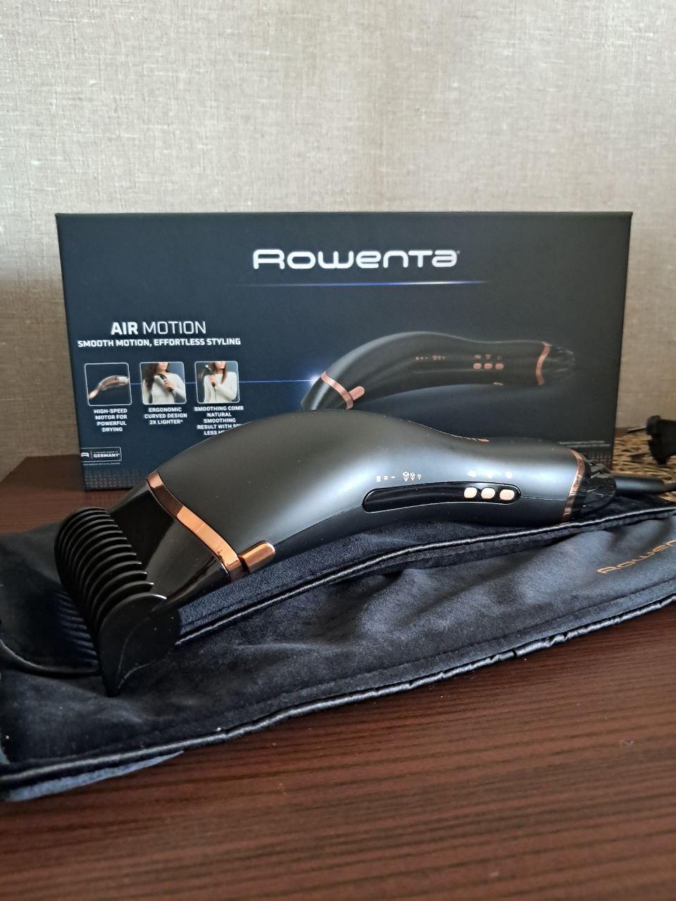 Фен Rowenta Ultimate Experience Air Motion CF8C20E0 в реальных условиях использования от пользователя Юлія Приймак.