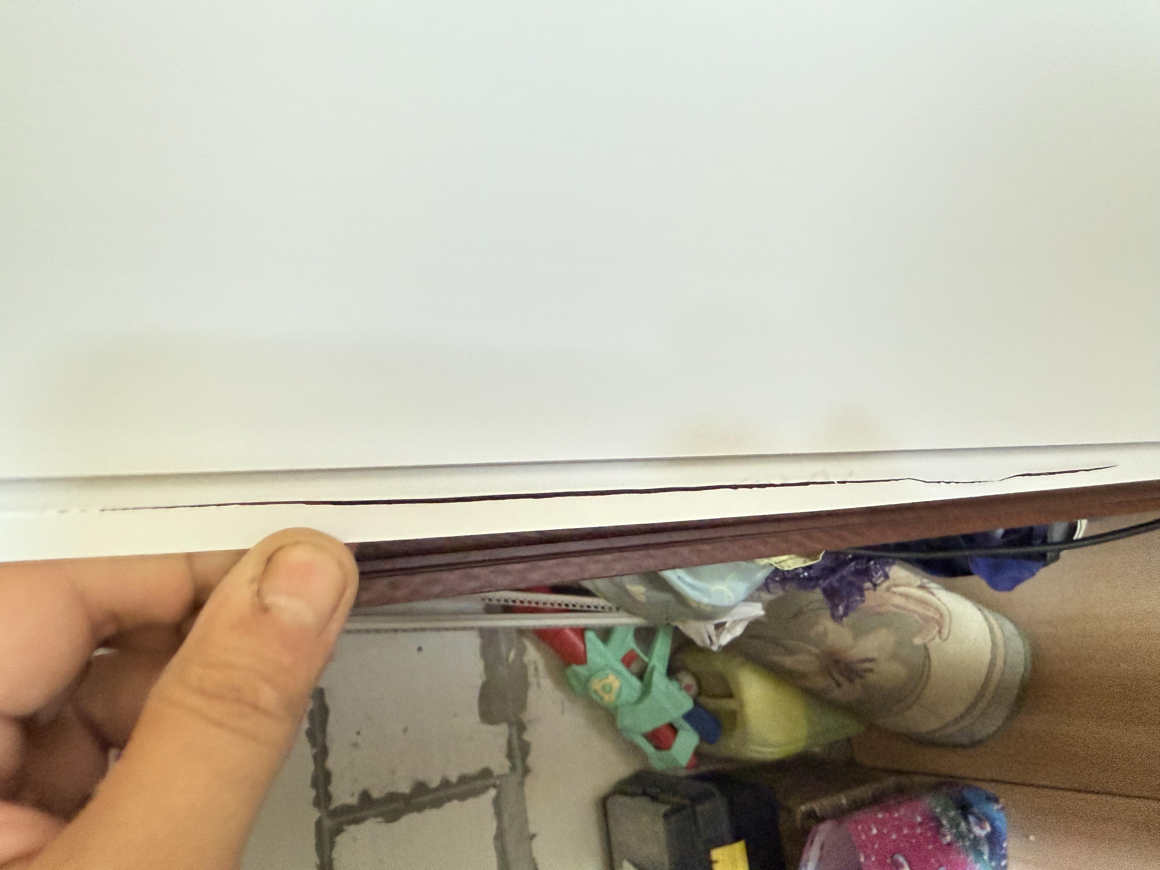 Панель ПВХ RIF 7х250х2000 мм 0,5 кв.м Білий матовий у реальних умовах використання від покупця Олег.