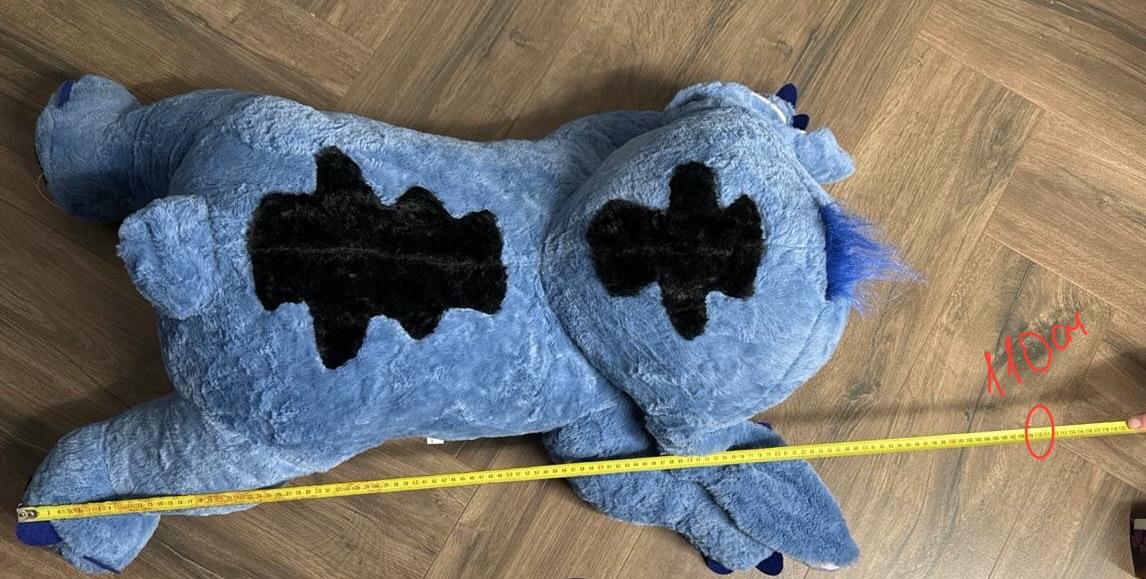 М'яка іграшка Стич 60 см (70710365) у реальних умовах використання від покупця Настя.