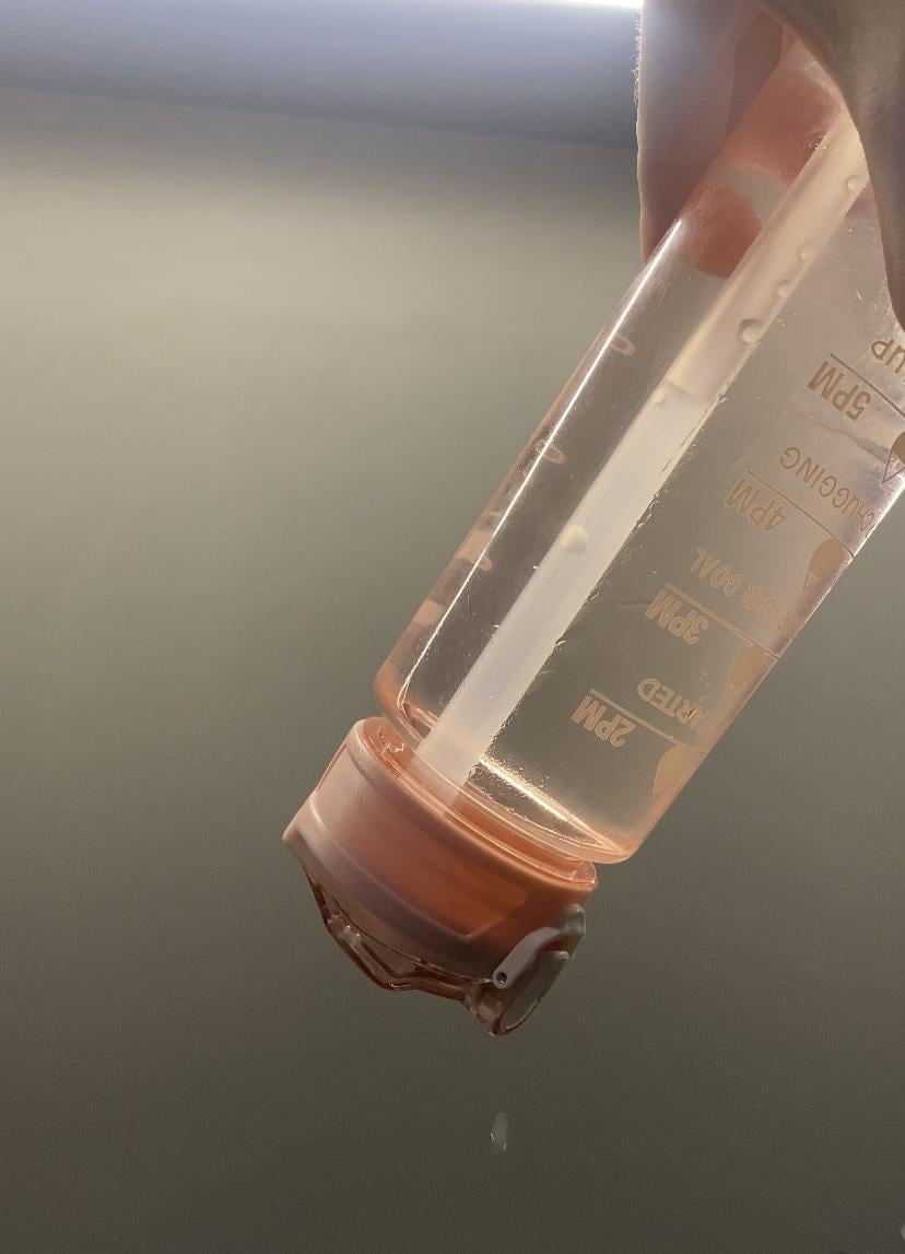 Бутылка для воды Maxmark Motivation 750 мл зеленая в реальных условиях использования от пользователя Анна.