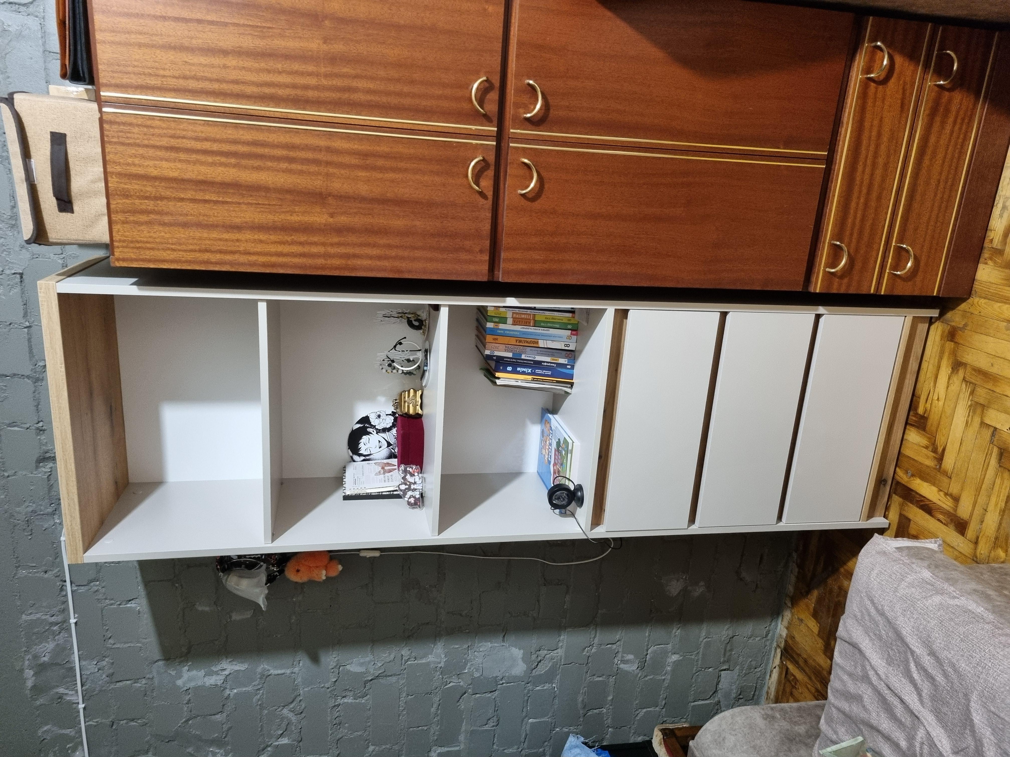 Шкаф-пенал Kartissa Гектор 3ш 2065х620х380 мм кашемир в реальных условиях использования от пользователя Ганна.