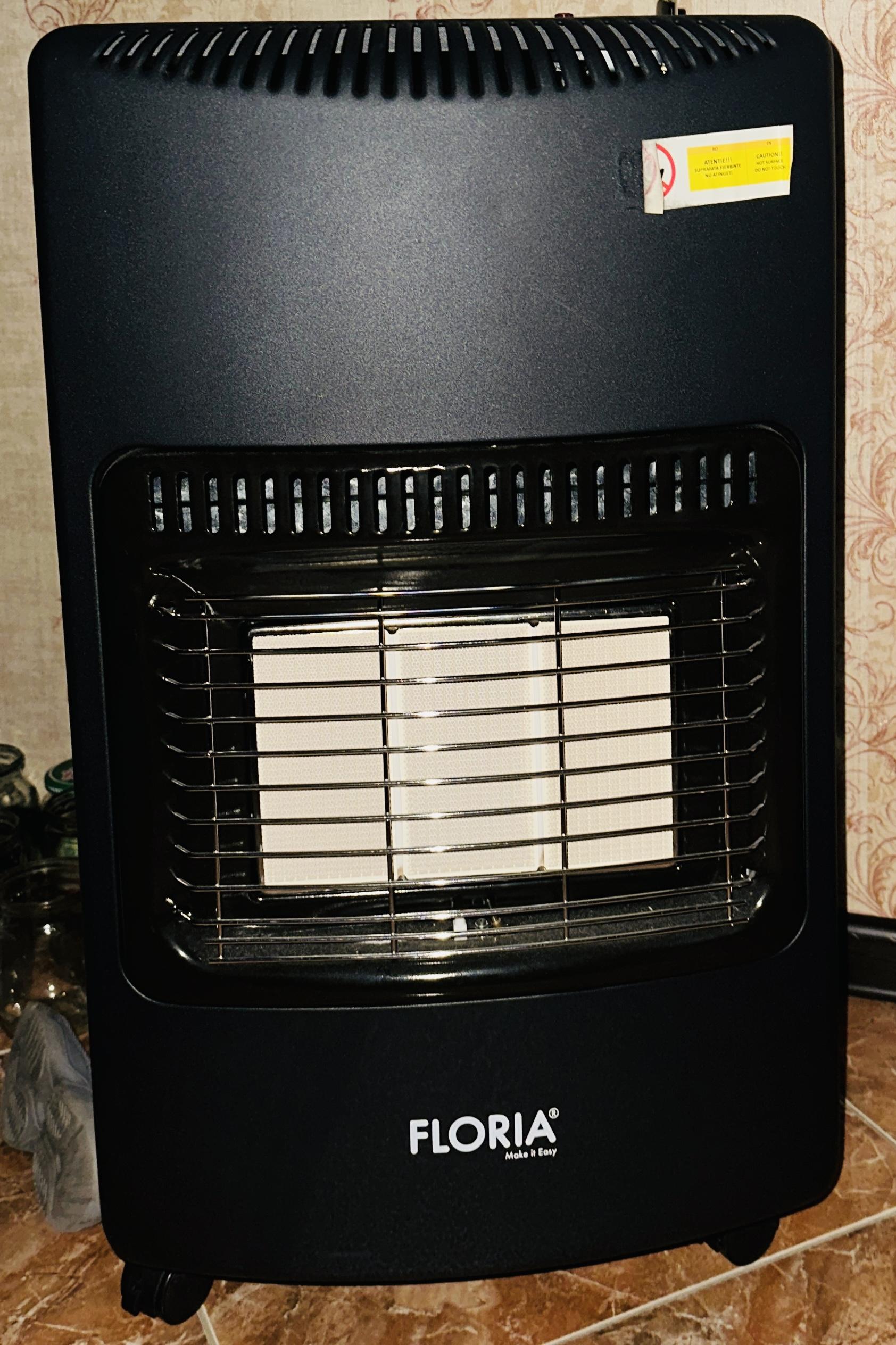 Обігрівач газовий Floria ZLN1275 4200W у реальних умовах використання від користувача Ольга.