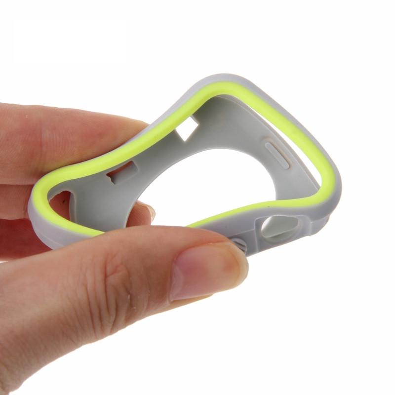 Силиконовый защитный корпус Primo для Apple Watch 42 мм Grey/Yellow (759222060) - фото 4 Силиконовый защитный корпус Primo для Apple Watch 42 мм Grey/Yellow (759222060) - фото 4