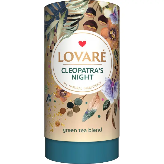 Чай зеленый листовой Lovare Ночь Клеопатры 80 г (815549)