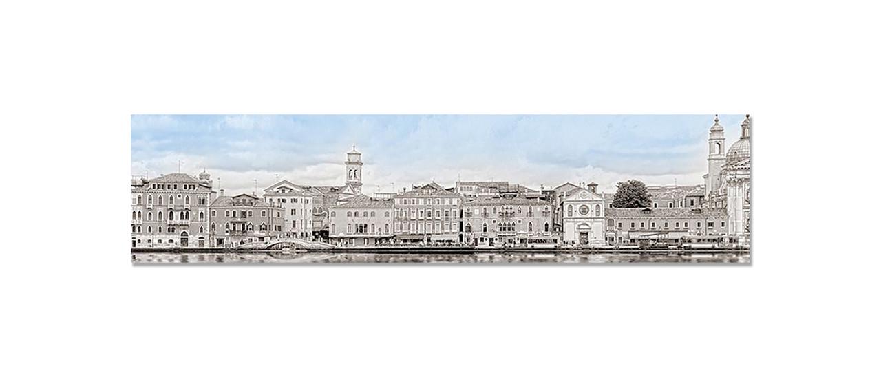 Наклейка виниловая 3D Zatarga Серый Город 600х2500 мм (1271805850)