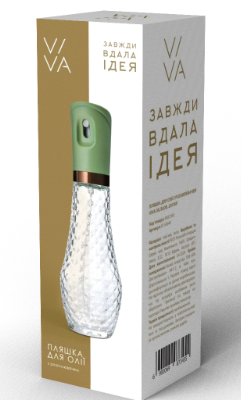 Бутылка для масла Viva OIL BLOB с распылителем 220 мл (B150040-1) - фото 2 Бутылка для масла Viva OIL BLOB с распылителем 220 мл (B150040-1) - фото 2
