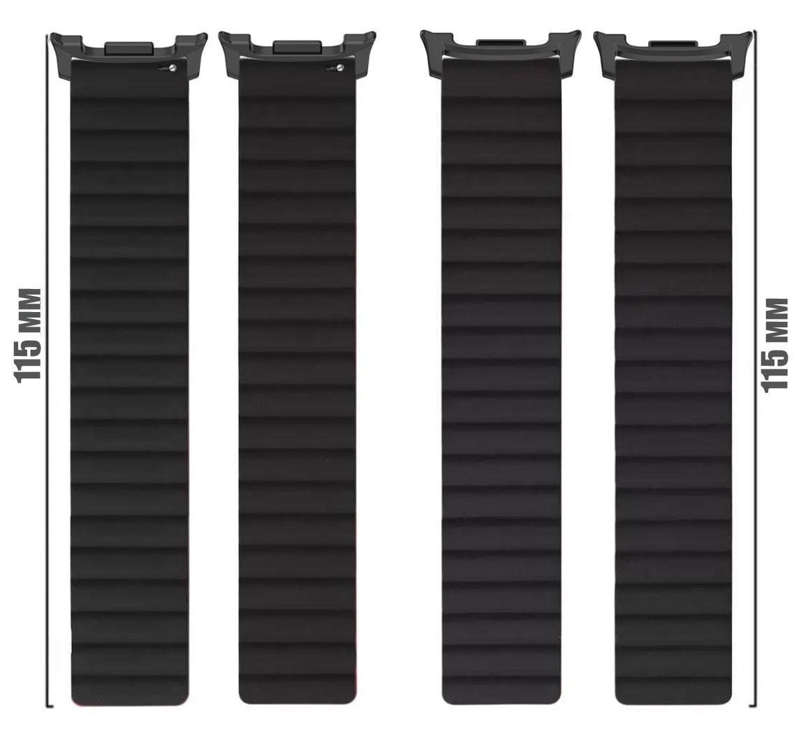 Ремешок Primolux Magnet для часов Samsung Galaxy Watch 8 46 мм/44 мм/40 мм Black (2776858732) - фото 3 Ремешок Primolux Magnet для часов Samsung Galaxy Watch 8 46 мм/44 мм/40 мм Black (2776858732) - фото 3