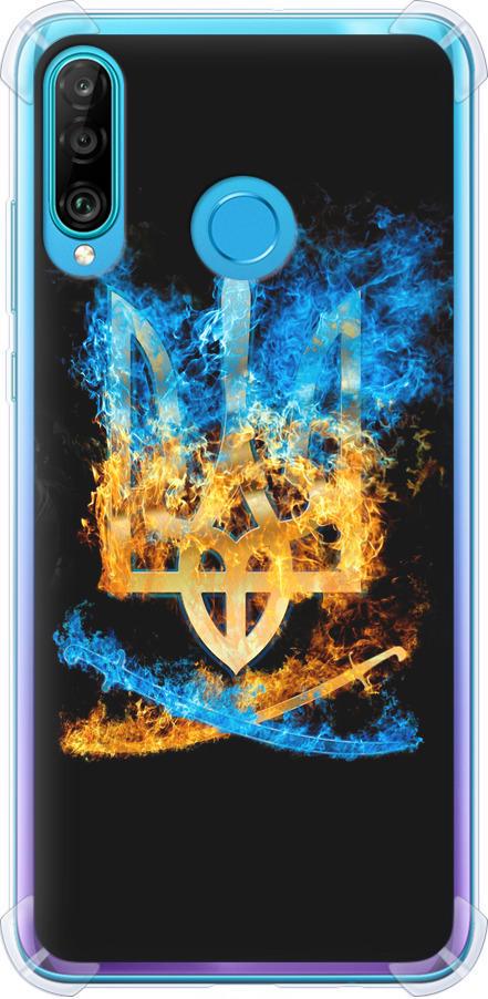 Чехол на Huawei P30 Lite Герб (1635sp-1651-42517)