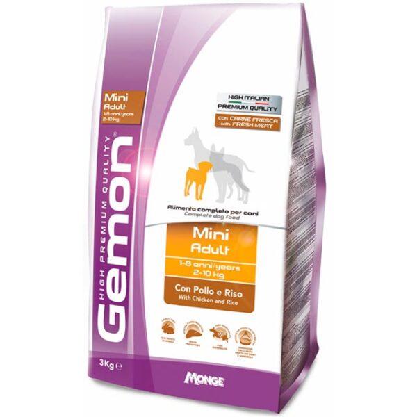 Корм сухий для дорослих собак малих порід Gemon Dog Mini лосось 3 кг (70386067) Корм сухий для дорослих собак малих порід Gemon Dog Mini лосось 3 кг (70386067)