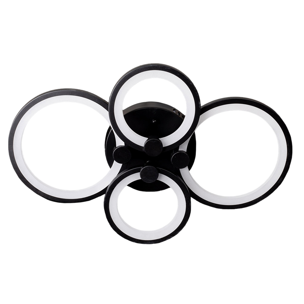 Люстра с пультом Svet DIMMER SL-5332/2+2 112W BK