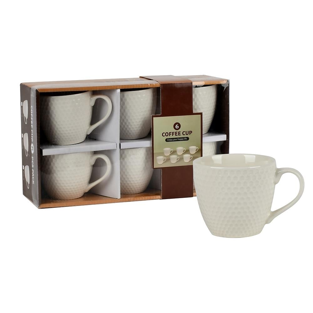 Кофейный набор R96381 White 6 шт. 260 мл