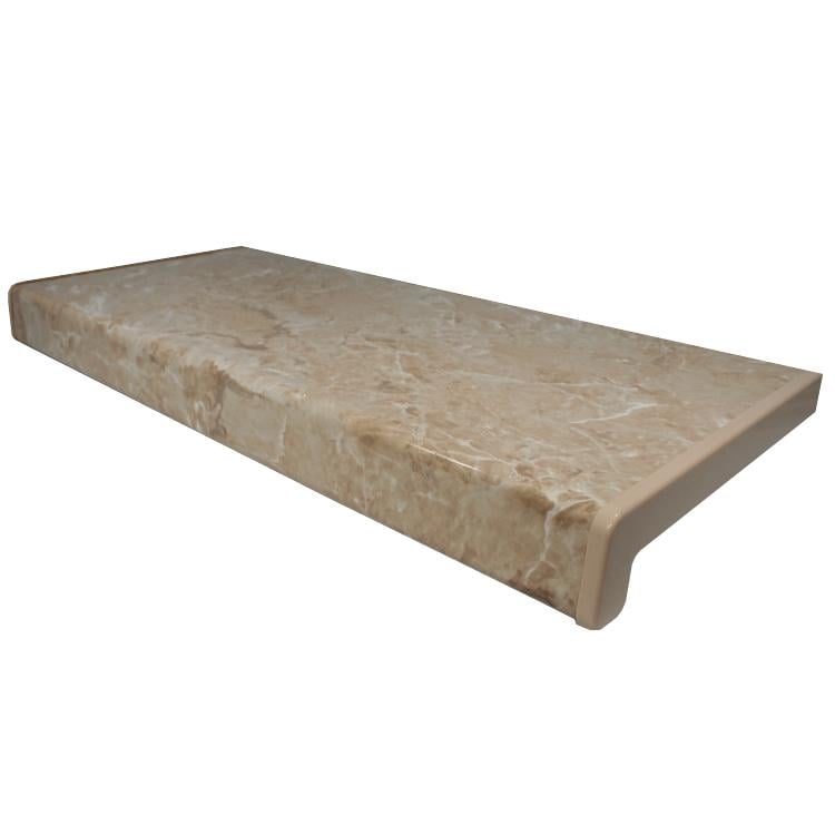 Подоконник Crystalit ПВХ 150х1000х20 мм Оникс глянцевый (25411106) Подоконник Crystalit ПВХ 150х1000х20 мм Оникс глянцевый (25411106)