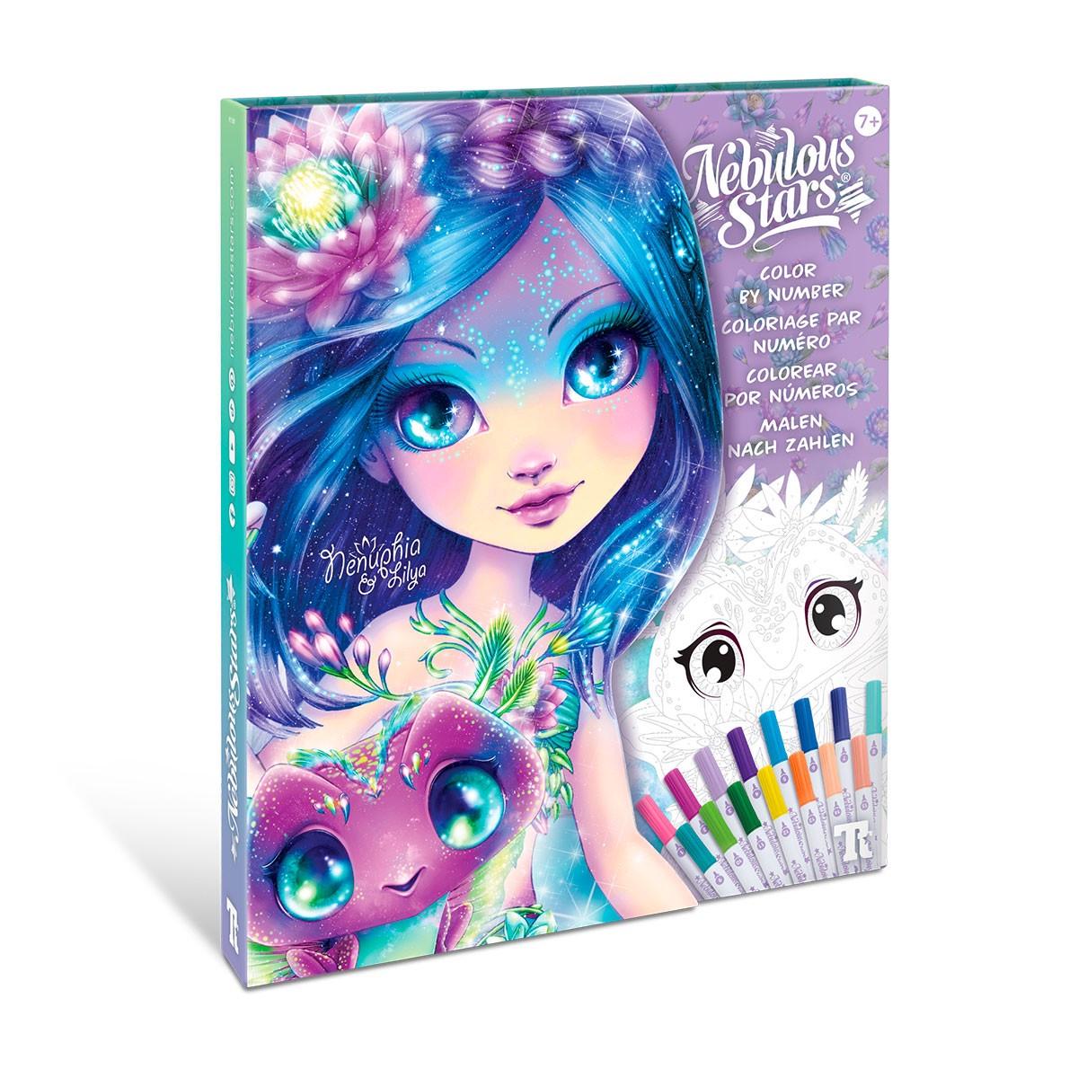 Набор для творчества Nebulous Stars Раскраска по номерам Волшебные миры звезд (11381-ks)