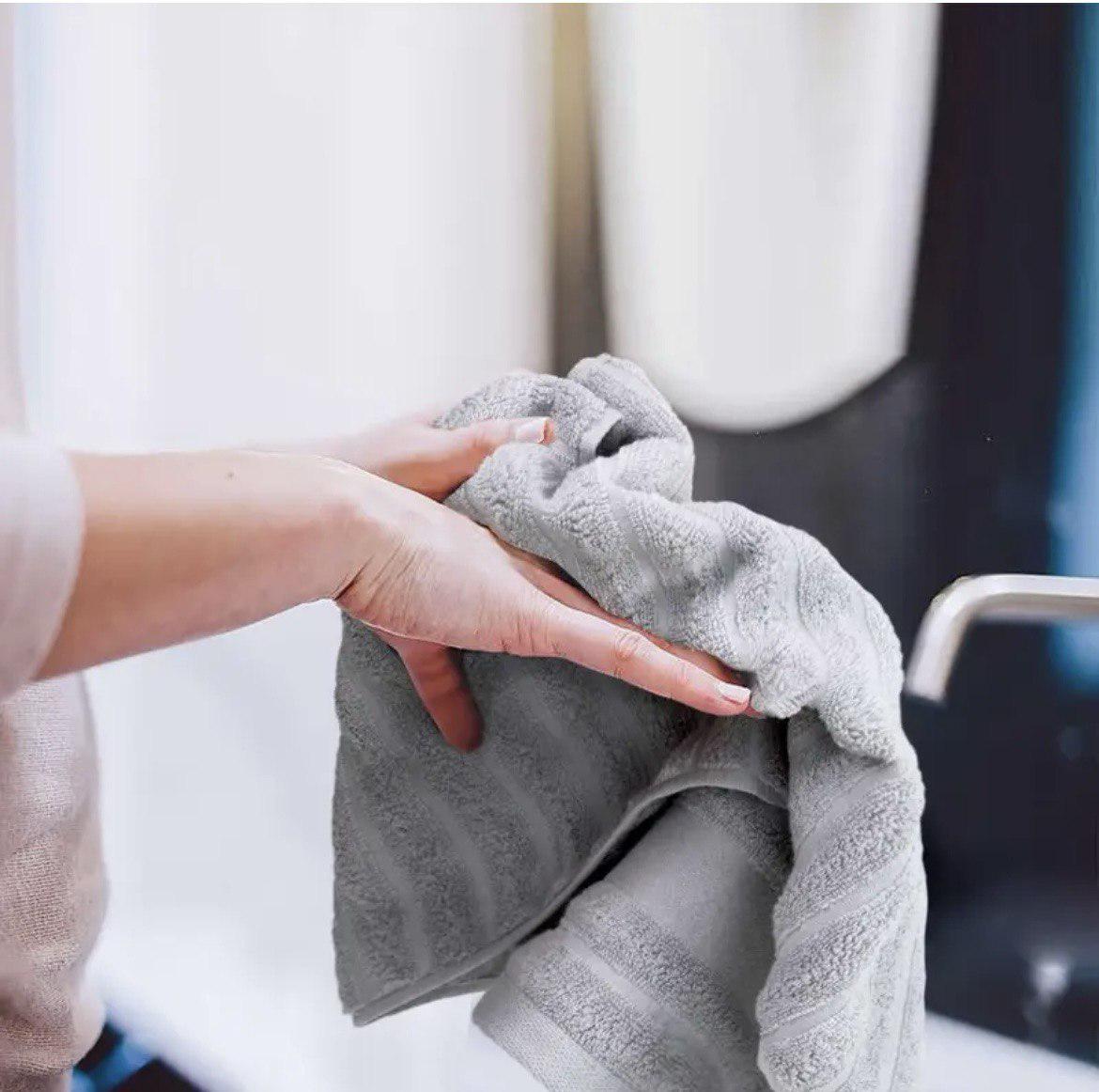 Набор полотенец Soft Strip 3в1 140х70 см/74х34 см/74х34 см Серый (NR3in1GrayStrip) - фото 5 Набор полотенец Soft Strip 3в1 140х70 см/74х34 см/74х34 см Серый (NR3in1GrayStrip) - фото 5