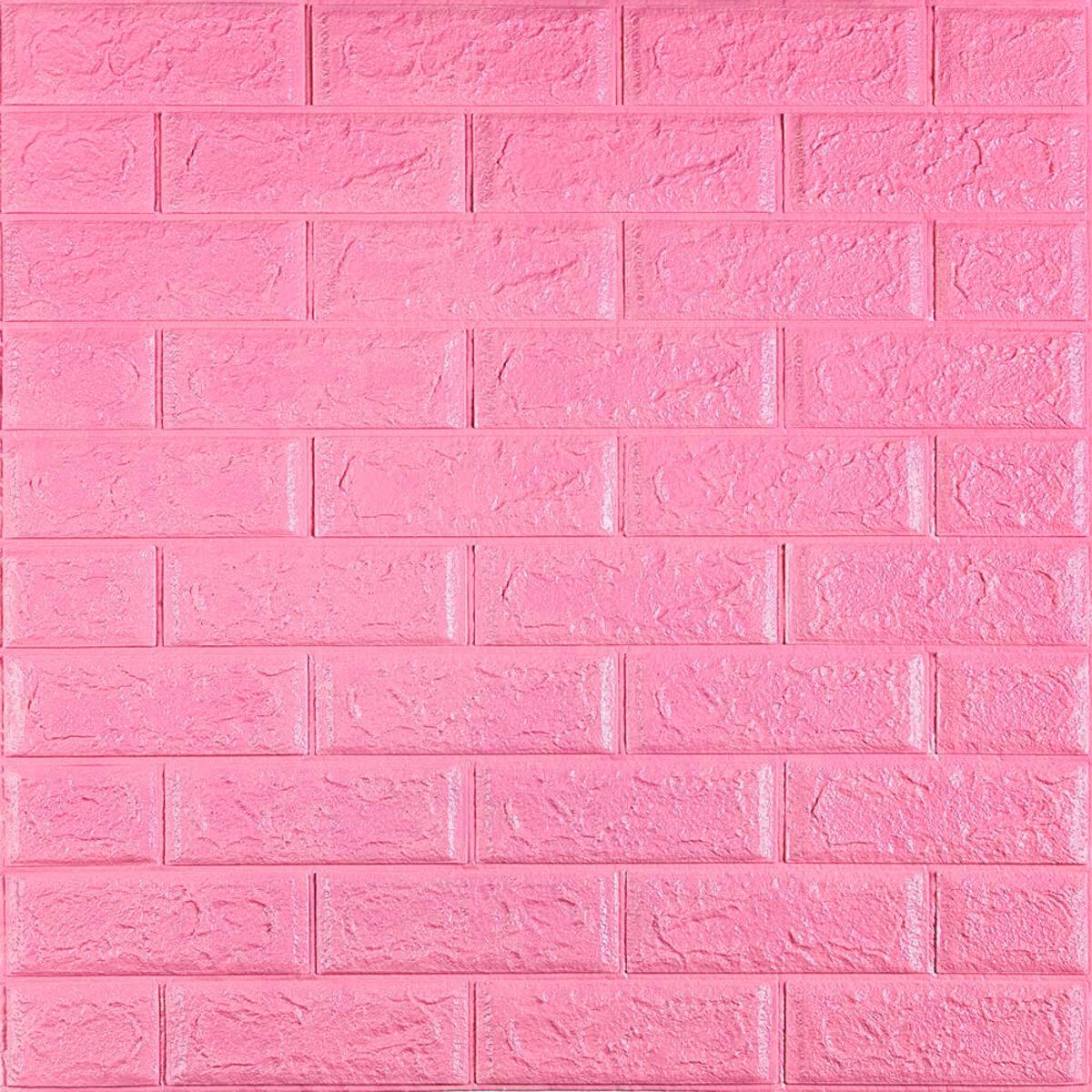 3D-панель Sticker Wall SW-00000143 самоклеящаяся 700х770х5 мм Розовый (1217472315)