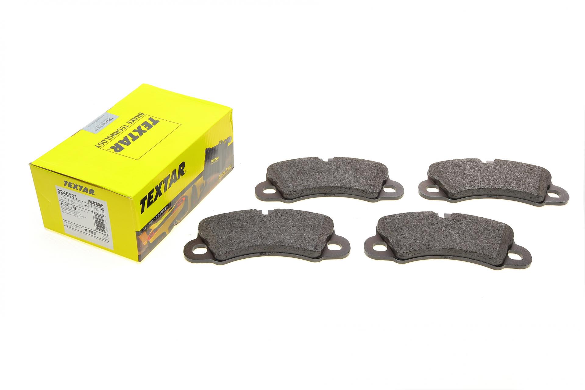 Колодки тормозные передние TEXTAR для Porsche Macan 3.0 S/3.0 S Diesel 14-/Cayenne 2.9/3.0 S AWD 17- Brembo (2246901) Колодки тормозные передние TEXTAR для Porsche Macan 3.0 S/3.0 S Diesel 14-/Cayenne 2.9/3.0 S AWD 17- Brembo (2246901)