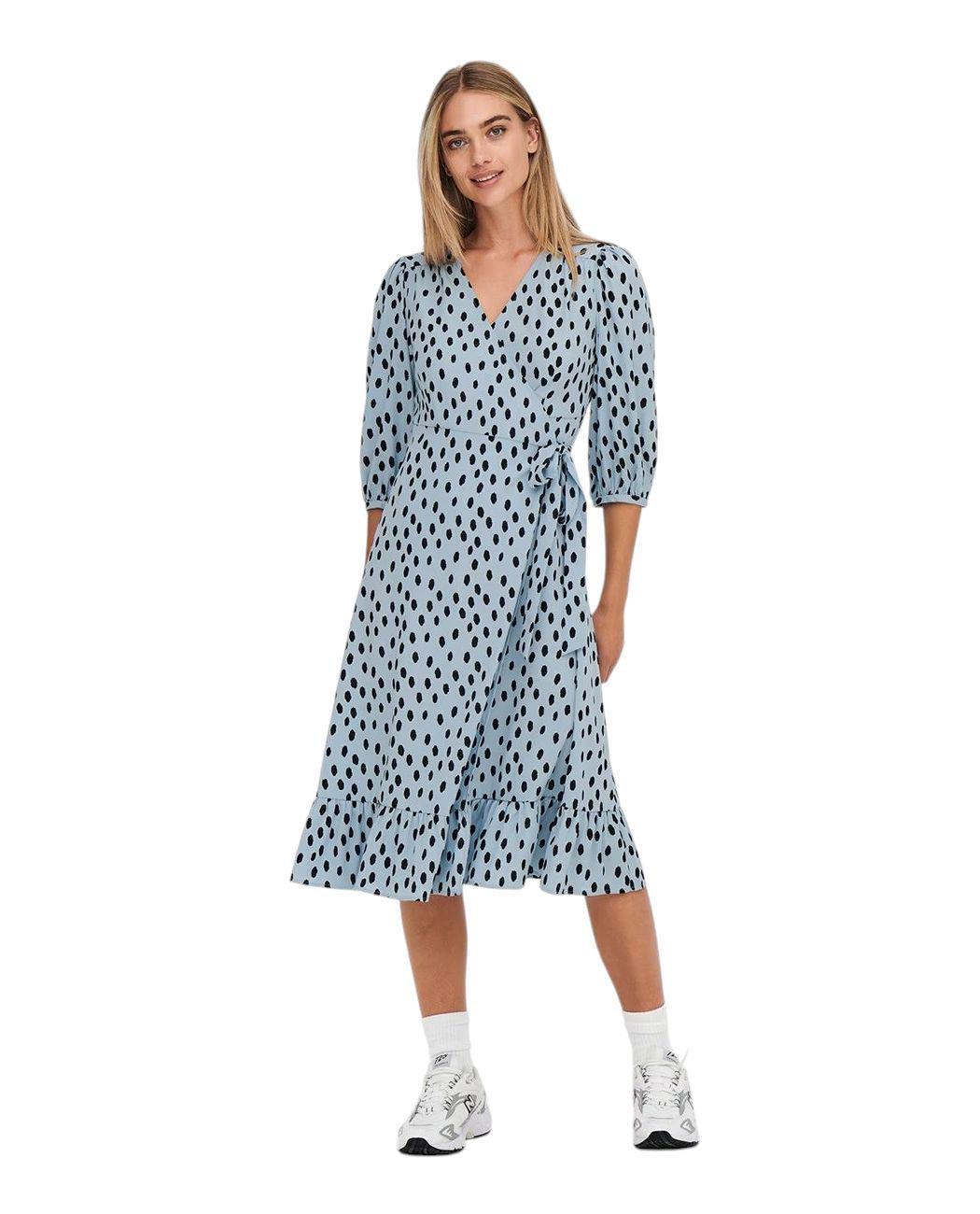 Платья женские Only Olivia 326325-18 M Голубой (32632518390) - фото 7