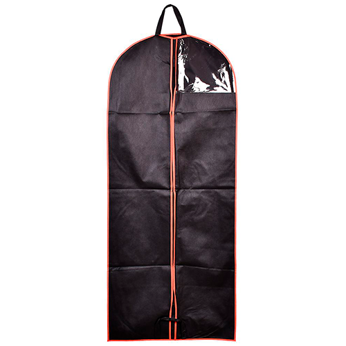 Чехол для одежды с молнией Stenson 60x140 см Black (R98116-14)