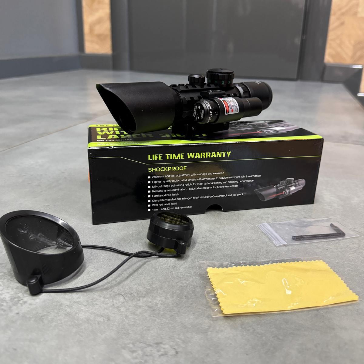 Прицел оптический SPINA OPTICS M9 LS3-10x42E с ЛЦУ 3-10x42 красный лазер (245569) - фото 9 Прицел оптический SPINA OPTICS M9 LS3-10x42E с ЛЦУ 3-10x42 красный лазер (245569) - фото 9