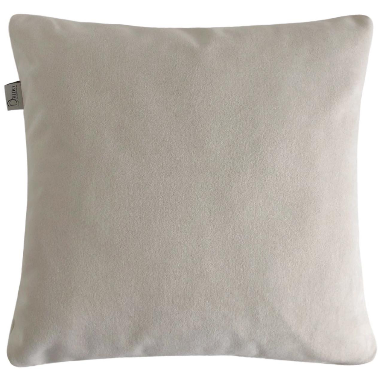 Наволочка декоративная 35х35 см Молочный (2019225064) - фото 1