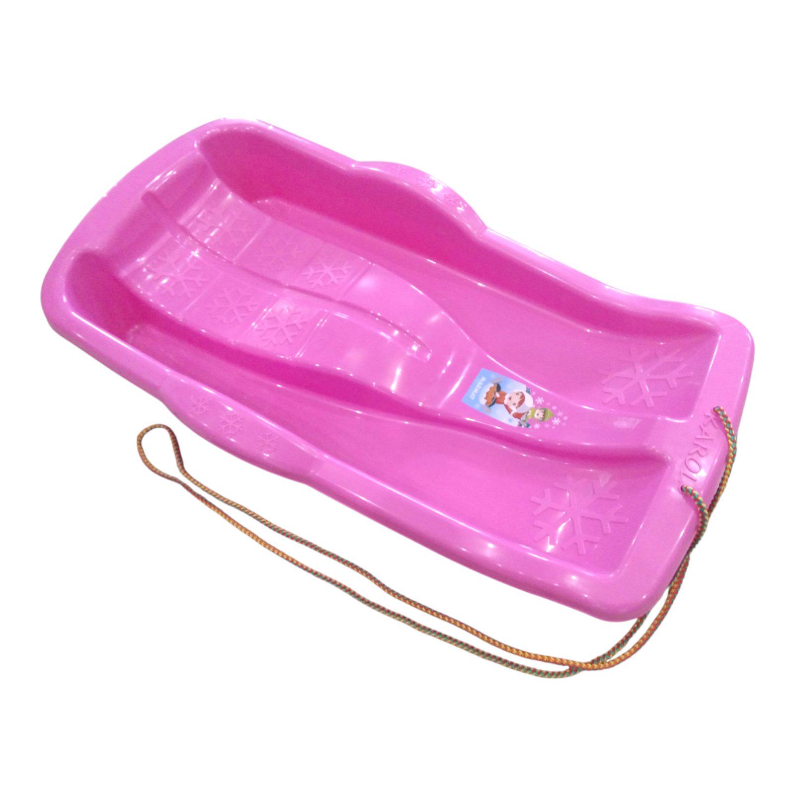 Санки дитячі з ручками Marmat Karol Рожевий (11146) - фото 3 Санки дитячі з ручками Marmat Karol Рожевий (11146) - фото 3