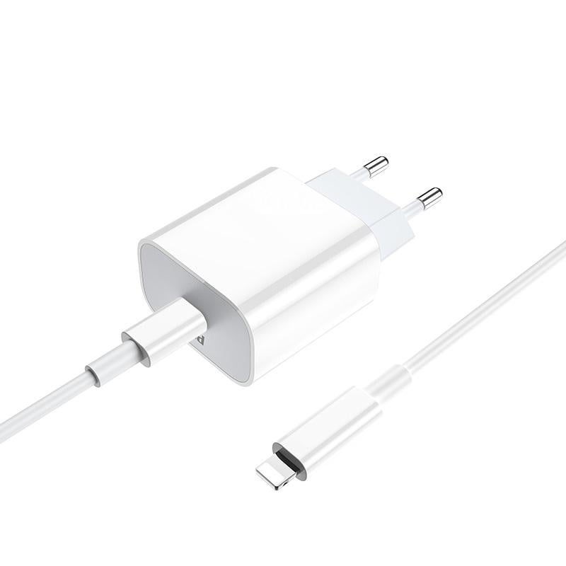 Зарядное устройство L77 PD 20W Type-C to Lightning Белый (21689-01)