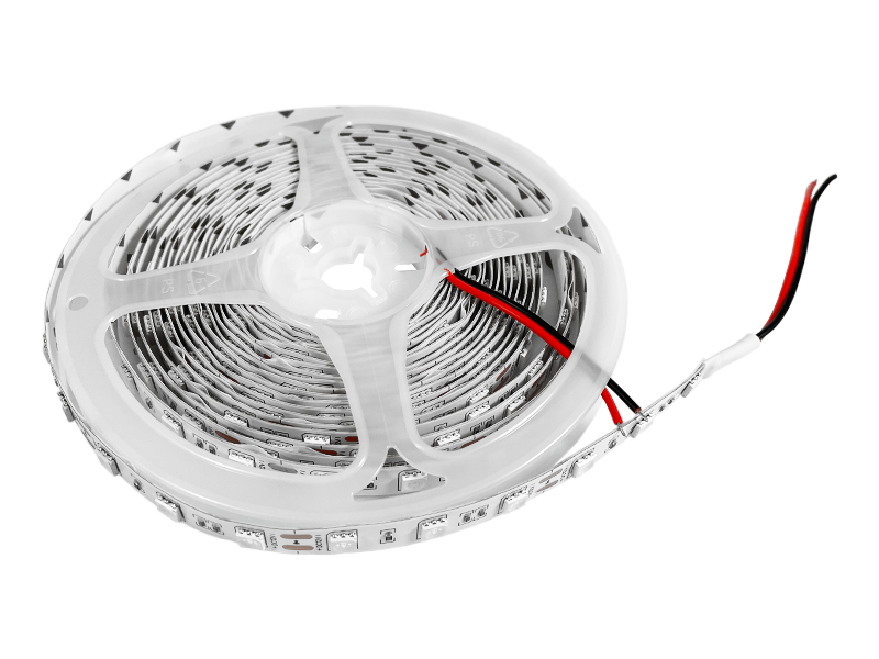 Светодиодная лента 1 м SMD5050 60 LED 12В 14.4Вт/м IP20 синий (361)