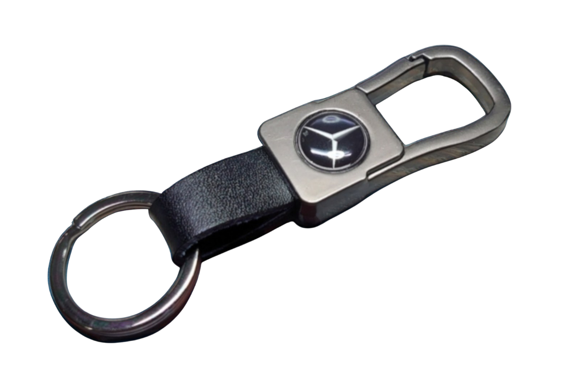 Брелок Mercedes с карабином металлический (1675544603)