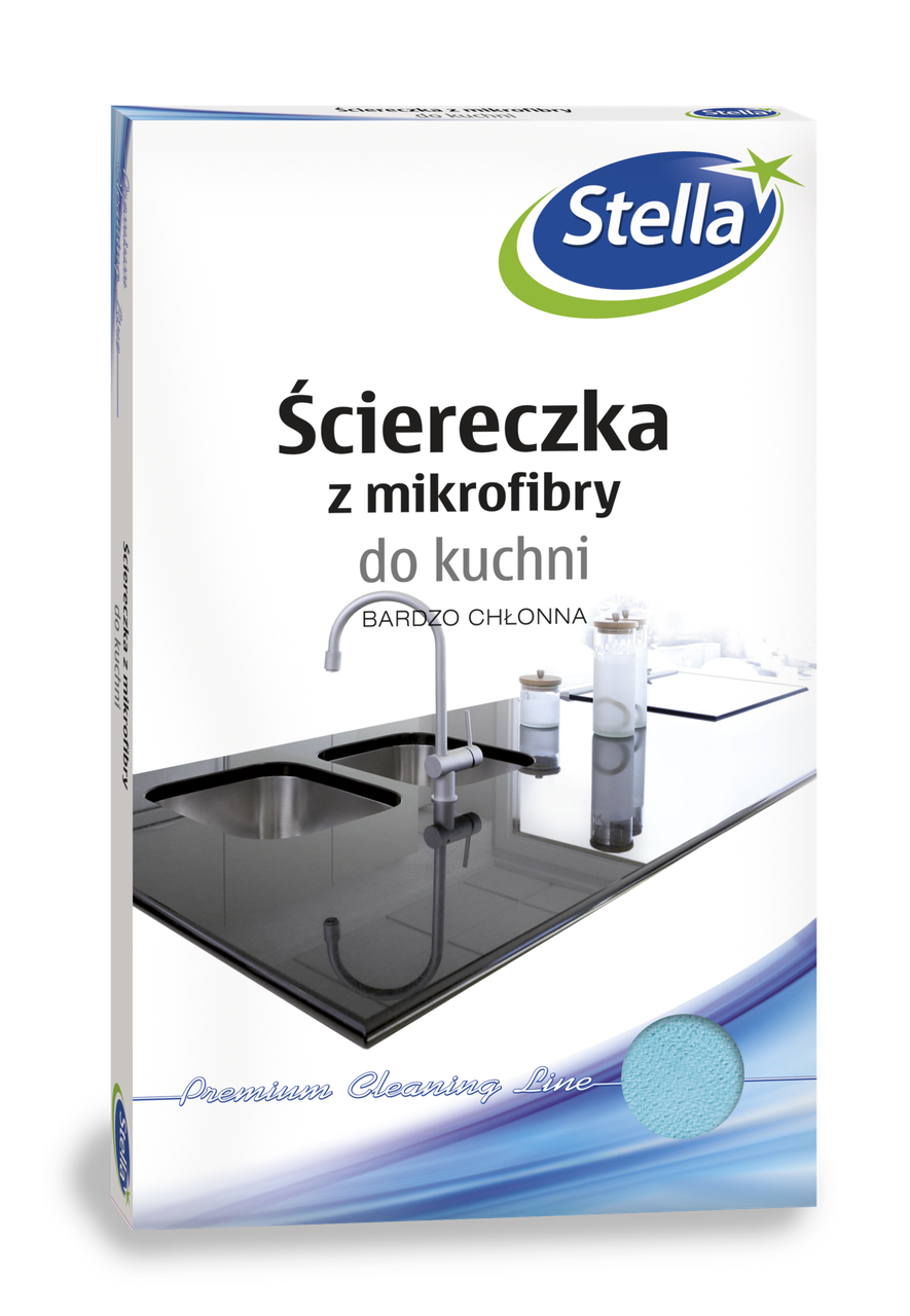 Салфетка Stella из микрофибры для кухни 1 шт. (1876697069)