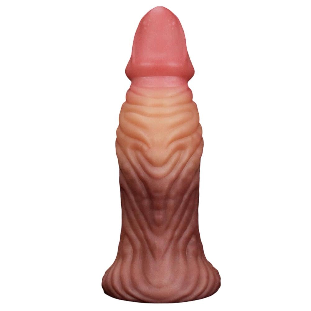 Фаллоимитатор LoveToy DualLoveToyLayered Silicone Plug 7 Brown