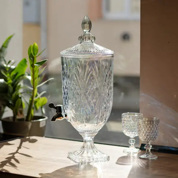 Лимонадниця Crystal Trinity 5 л із краном (HP-19-303)