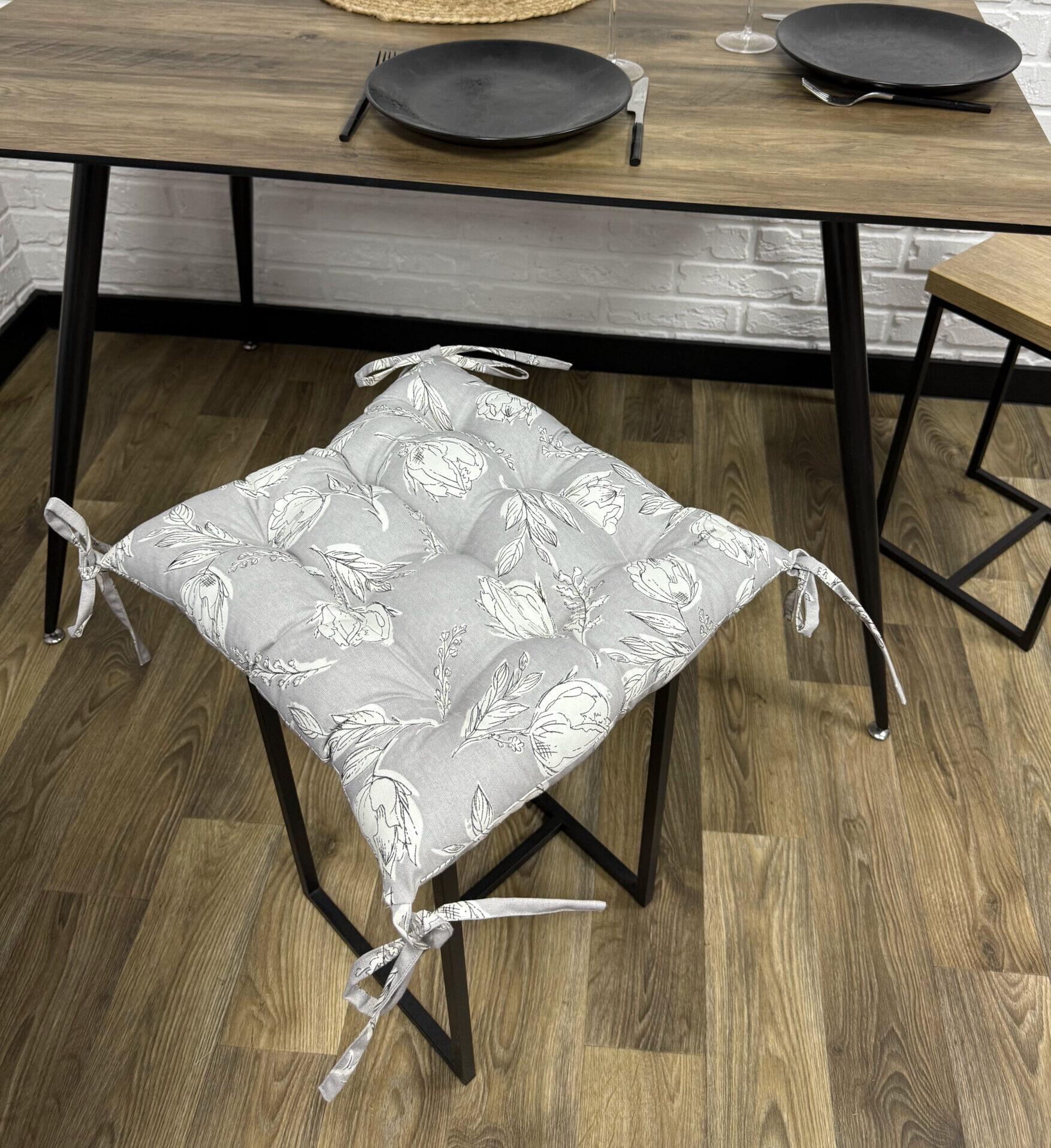 Сидение Comfort Home Artichoke grey 1 на стул панама 40х40 см (5054880)