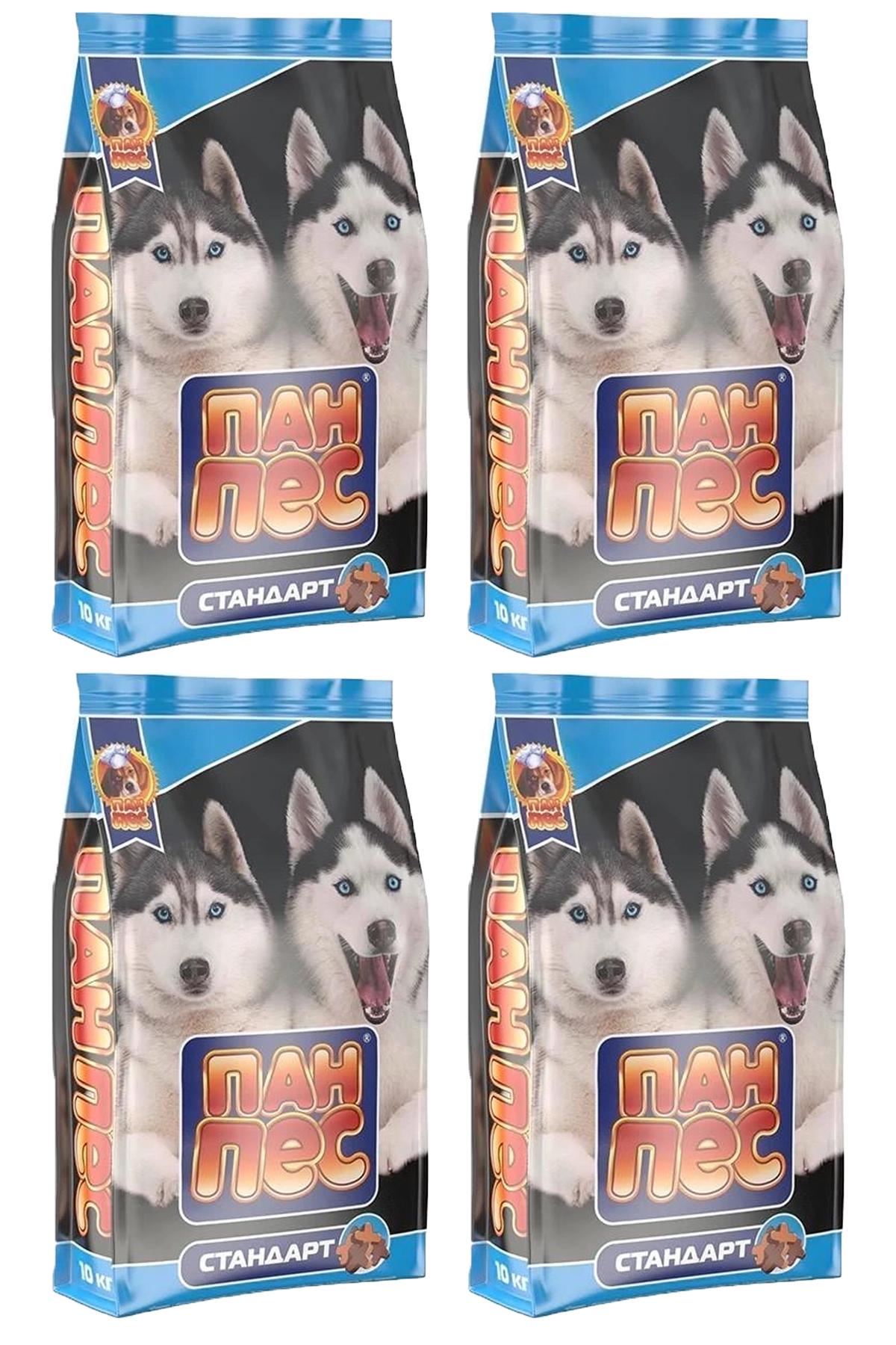 Корм сухий для собак Пан Пес Стандарт для всіх порід зі смаком курки 10 кг 4 шт. (344348950) - фото 1