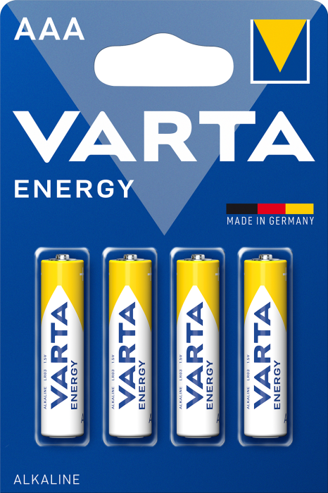 Батарейка Varta Energy AAA/LR03 Alkaline 4 шт. (1610333985)