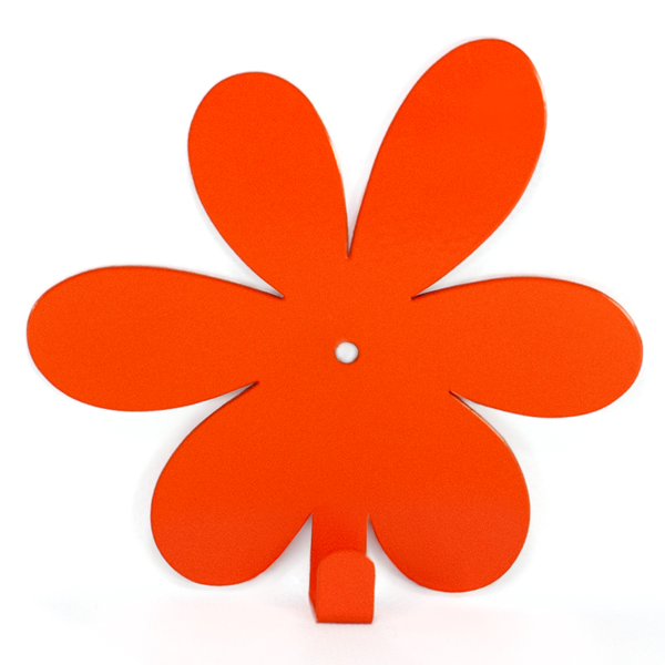 Крючок настенный Glozis Flower Orange H-019 13х12 см