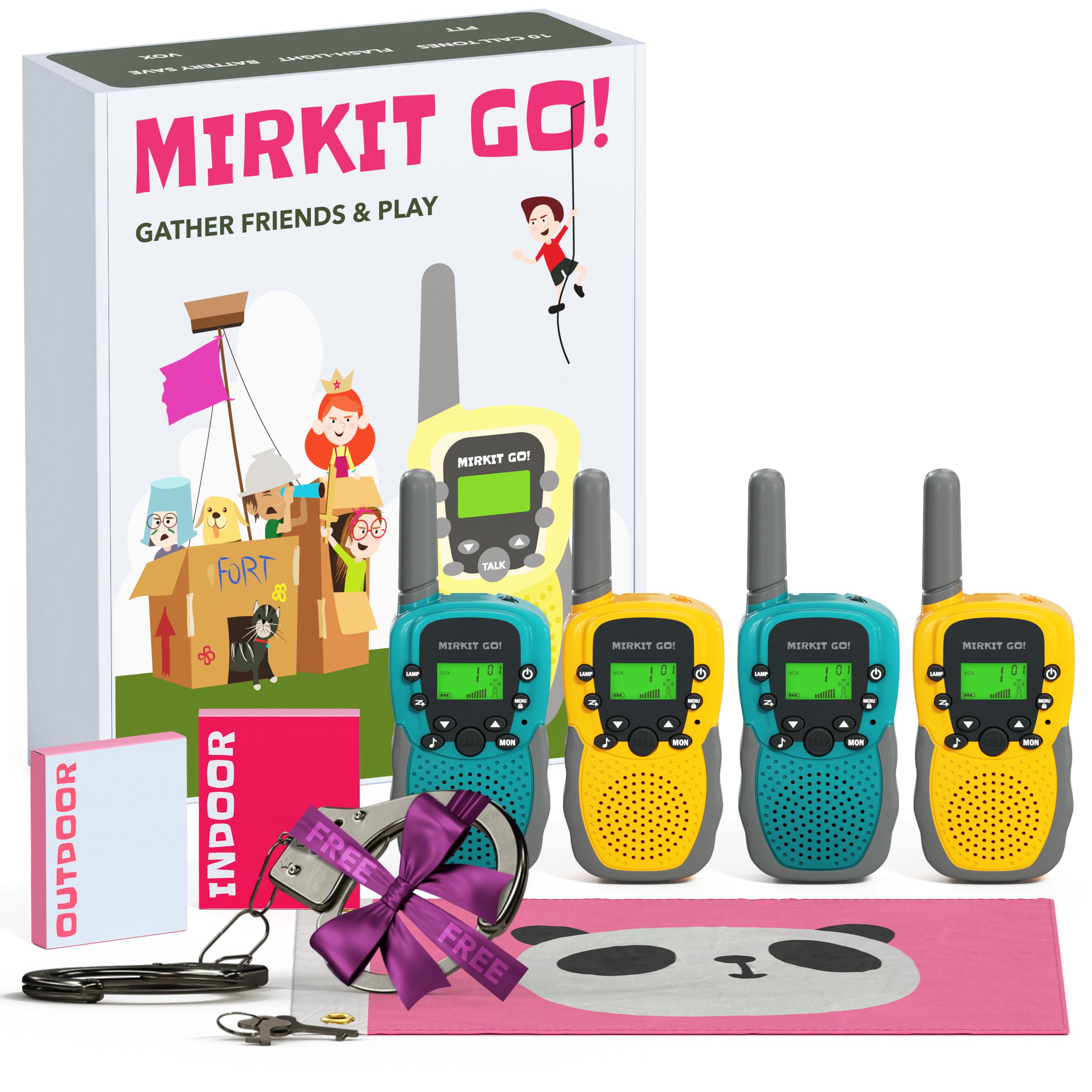 Детский игровой набор MIRKIT GO! 4 рации Т-388/4 дворовые игры (8729)