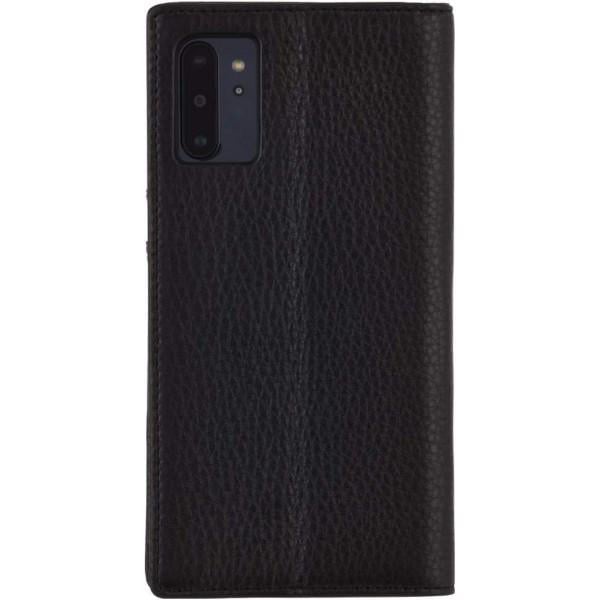 Захисний чохол книжка наутральна шкіра Case-Mate Wallet Folio Samsung Galaxy Note 10+ Plus N975 Чорний