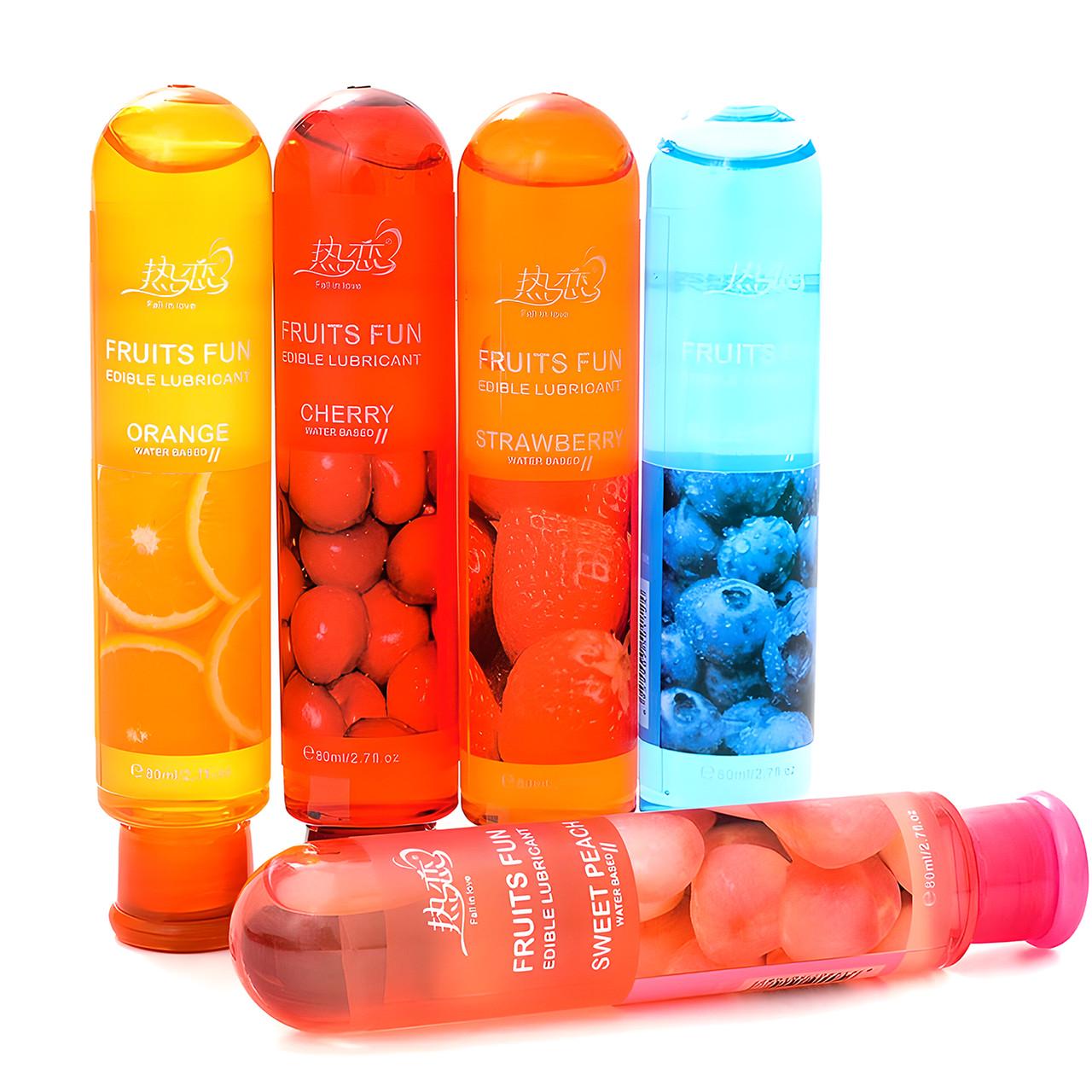 Смазка на водной основе Oral Lubricant для орального и влагалищного секса 80 мл (cherry_RH09NR) - фото 6