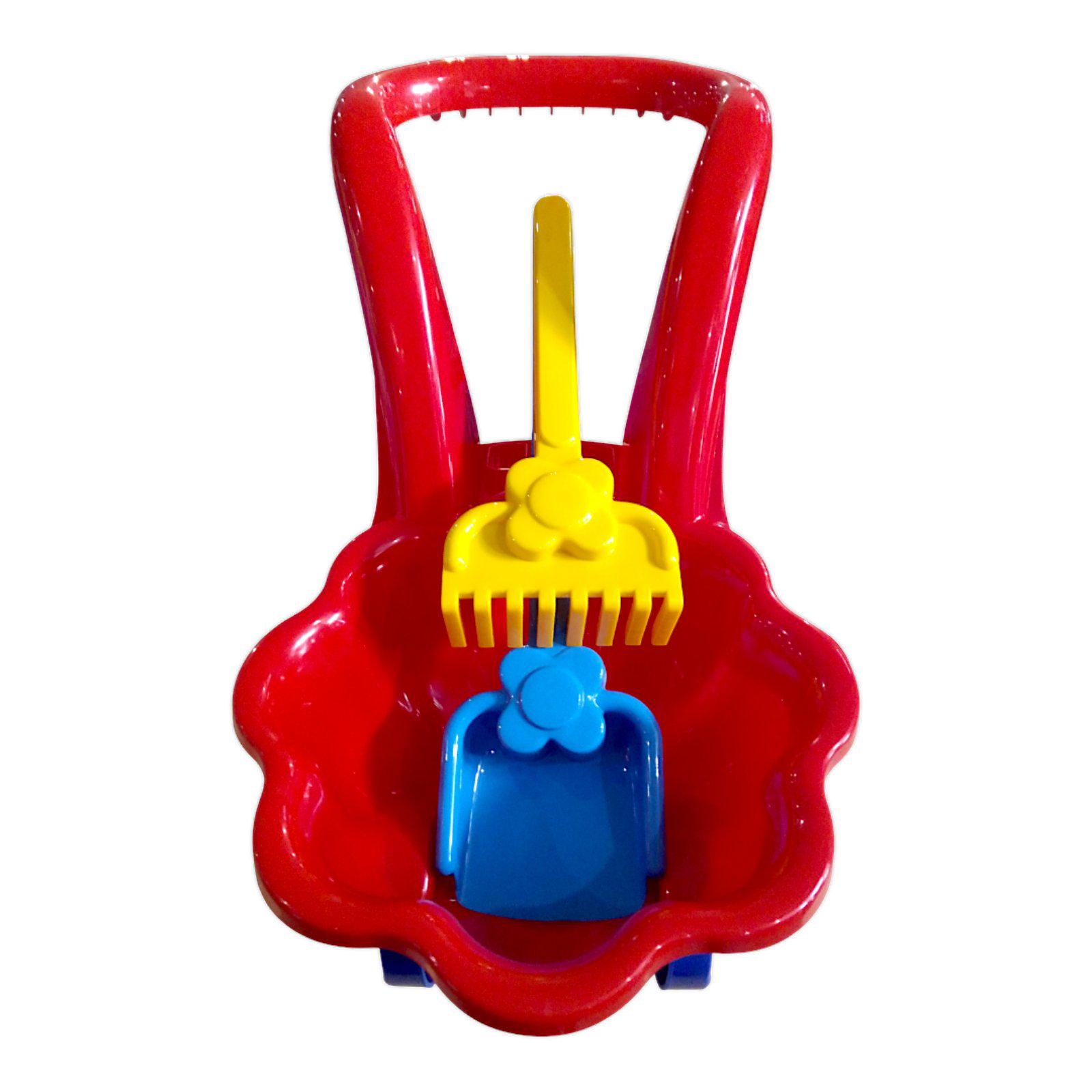 Дитяча тачка "Ромашка" Marmat Червона - фото 2