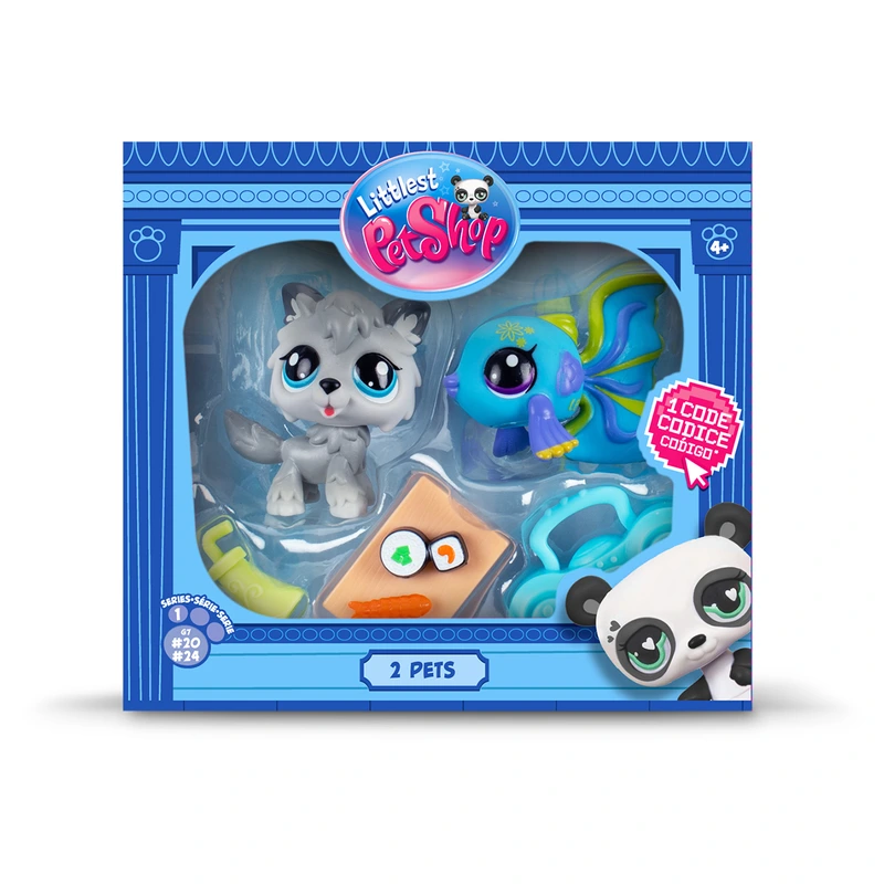 Ігровий набір LITTLEST PET SHOP РОК-Н-РОЛЬНІ СУШІ 2 фігурки/аксесуари