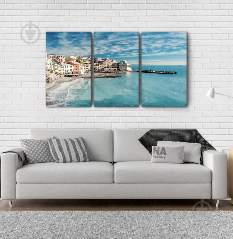 Модульна картина Poster-land Місто Море Art-29_3А