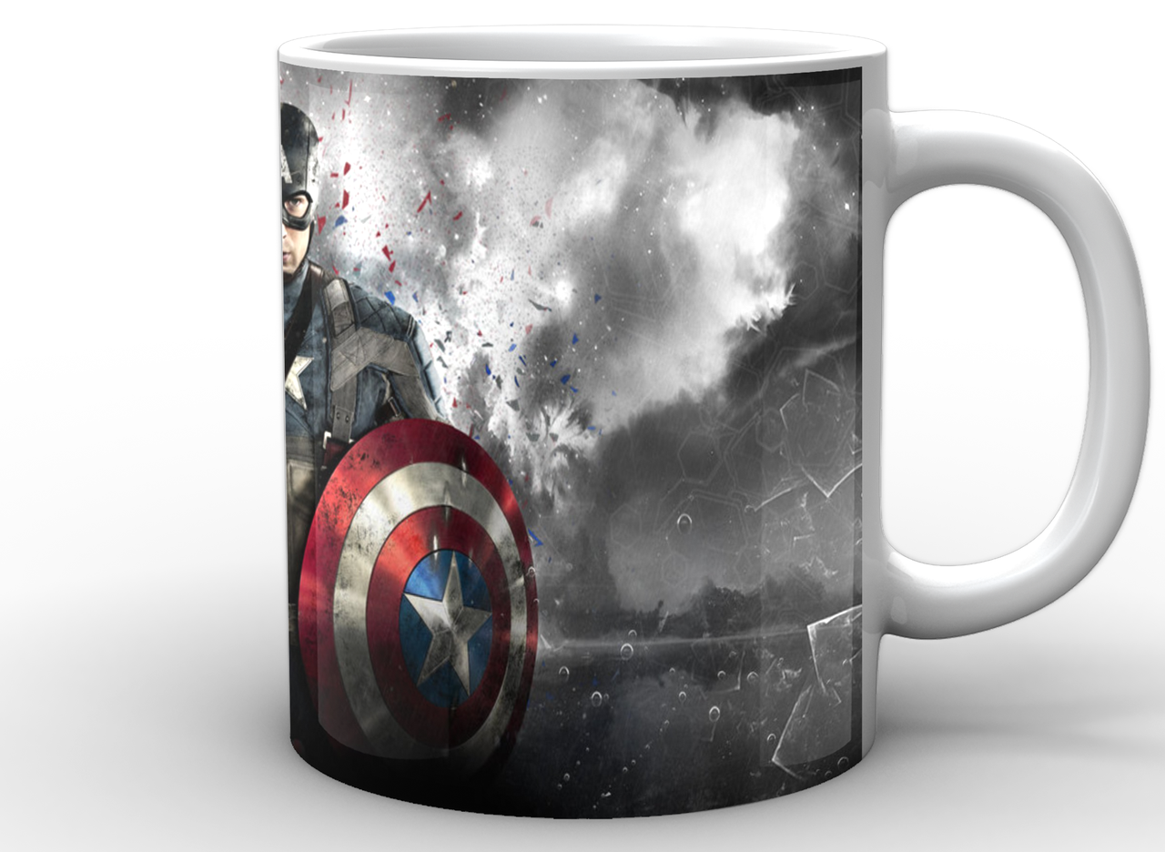 Чашка Gee! Капитан Америка Captain America Стив Роджерс CA.02.007