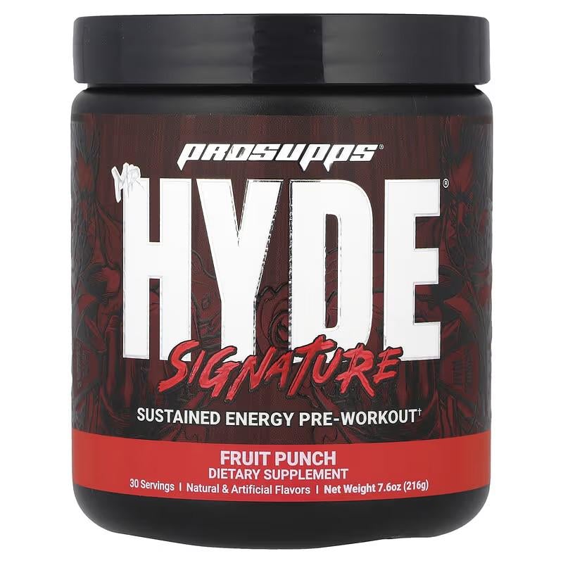 Предтренировочный комплекс Pro Supps Mr. Hyde Fruit punch 213 г